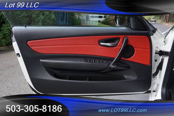 2012 BMW 1 Series 128i Convertible **RED INTERIOR** Navigation Heated for sale in Milwaukie, OR – photo 12