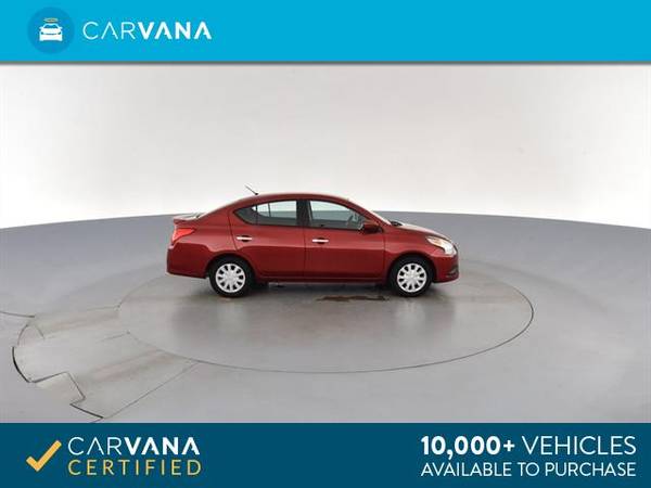 2018 Nissan Versa SV Sedan 4D sedan Red - FINANCE ONLINE for sale in Atlanta, WI – photo 10