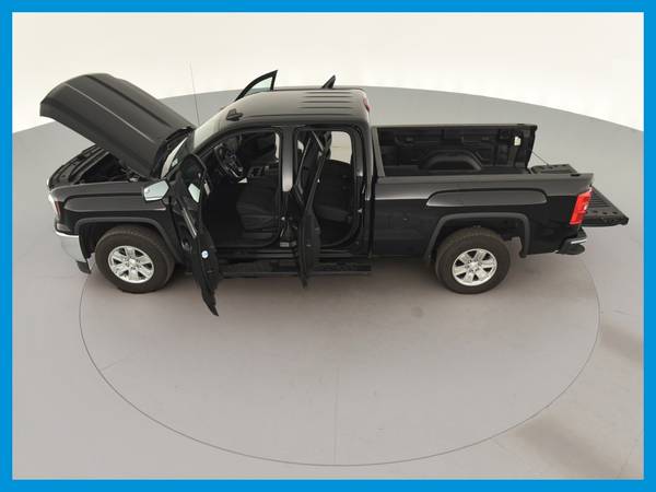 2018 GMC Sierra 1500 Double Cab SLE Pickup 4D 6 1/2 ft pickup Black for sale in Raleigh, NC – photo 16