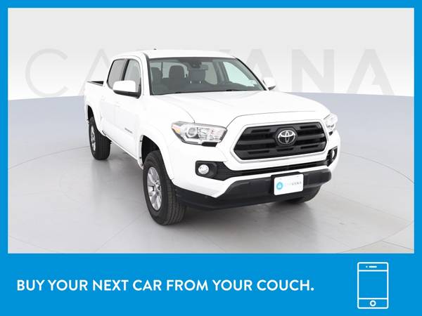 2018 Toyota Tacoma Double Cab TRD Sport Pickup 4D 5 ft pickup White for sale in Chicago, IL – photo 12