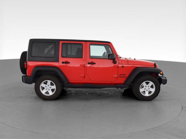 2017 Jeep Wrangler Unlimited Sport SUV 4D suv Red - FINANCE ONLINE -... for sale in Columbus, GA – photo 13