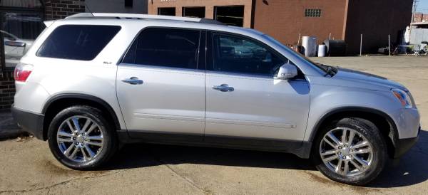 2010 GMC Acadia SLT - AWD Silver Low Miles Loaded 3rd Row Chrome -... for sale in New Castle, PA – photo 4