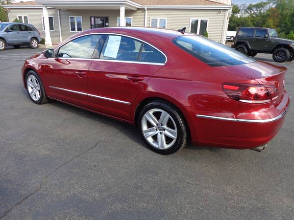 2013 VW CC LUXURY SPORT-ONLY 103k-LTHR-NEW TIRES an for sale in East Windsor, MA – photo 4