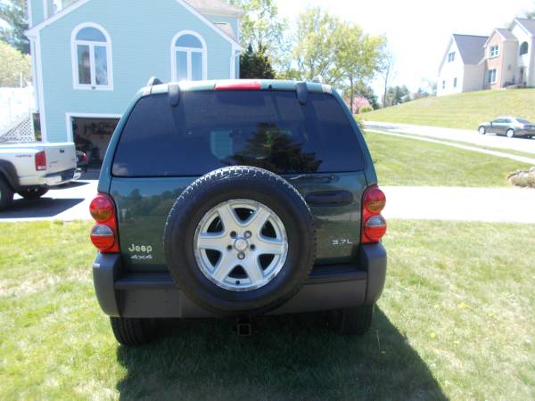 JEEP LOW MILES LIBERTY 4X4 2003 105 K MILES - - by for sale in Middleton, MA – photo 4