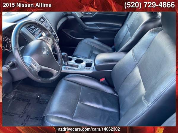 2015 Nissan Altima 2 5 SL 4dr Sedan ARIZONA DRIVE FREE MAINTENANCE for sale in Tucson, AZ – photo 9