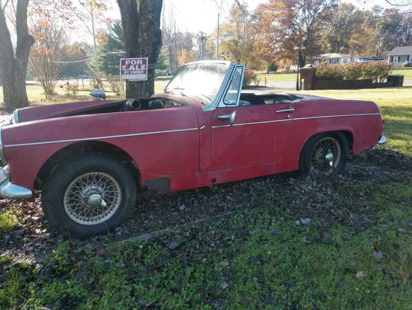 1967 MG MIDGET - cars & trucks - by owner - vehicle automotive sale for sale in Brandywine, MD