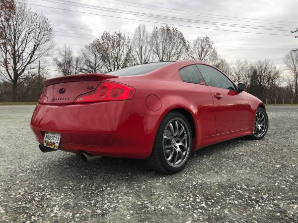 2007 Infiniti G35 Sport 6MT Laser Red + Extra Parts - cars & trucks... for sale in Laurel, District Of Columbia – photo 3