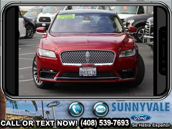 2019 Lincoln Continental Reserve - cars & trucks - by dealer -... for sale in Sunnyvale, CA – photo 4