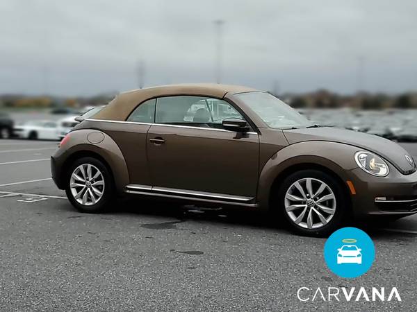 2014 VW Volkswagen Beetle TDI Convertible 2D Convertible Brown - -... for sale in Saint Paul, MN – photo 14