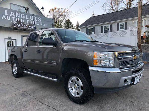2013 Chevrolet Chevy Silverado 1500 LT 4x4 4dr Crew Cab 5.8 ft. SB for sale in Kingston, NH