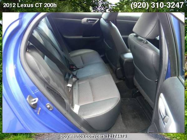 2012 Lexus CT 200h Premium 4dr Hatchback with for sale in Appleton, WI – photo 20