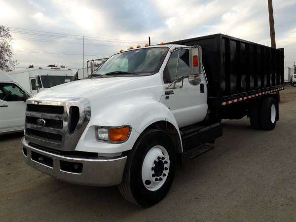 2015 FORD F650 18 FEET DUMP TRUCK 6.8L GAS POWER-NON CDL - cars &... for sale in San Jose, CA – photo 11