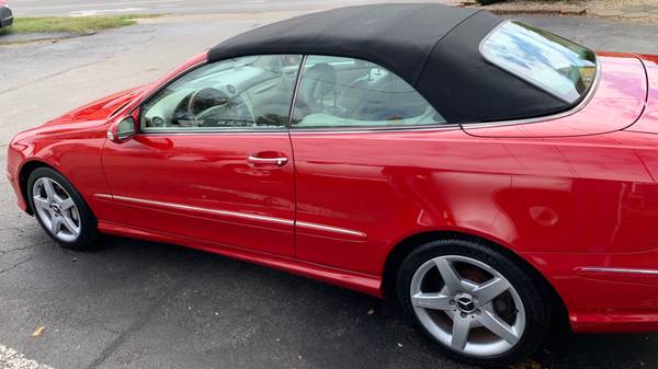 2007 Mercedes-Benz CLK550 - Soft top Convertible - Red for sale in Lexington, KY – photo 3