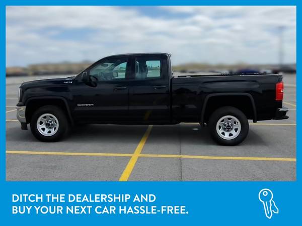2017 GMC Sierra 1500 Double Cab Pickup 4D 6 1/2 ft pickup Black for sale in Springfield, IL – photo 4