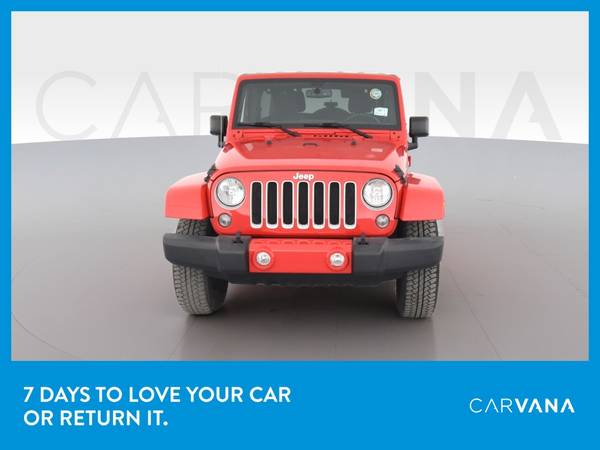 2016 Jeep Wrangler Unlimited Sahara Sport Utility 4D suv Red for sale in Louisville, KY – photo 13