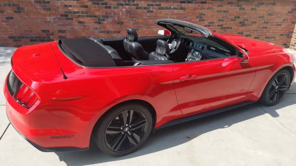 2016 Ford Mustang Ecoboost Premium Convertible - cars & trucks - by... for sale in Sherrills Ford, NC – photo 4