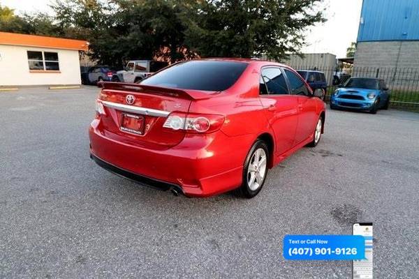 2013 Toyota Corolla S 5-Speed MT - cars & trucks - by dealer -... for sale in Orlando, FL – photo 9