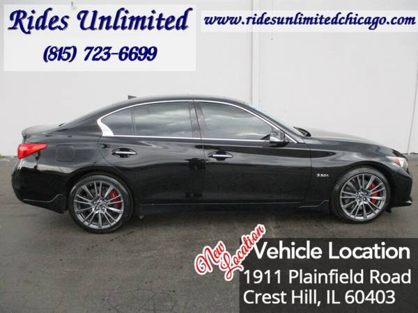 2017 Infiniti Q50 Red Sport 400 - - by dealer for sale in Crest Hill, IL – photo 6