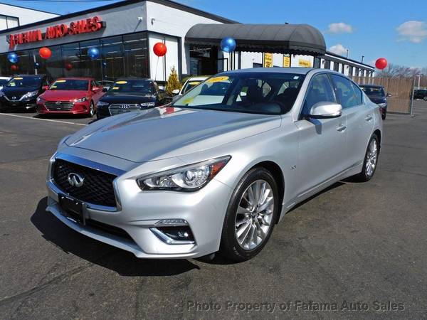 2018 INFINITI Q50 3 0t LUXE AWD - - by dealer for sale in Milford, MA – photo 2