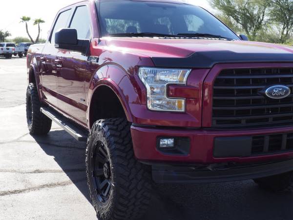 2017 Ford f-150 f150 f 150 XLT 4WD SUPERCREW 5.5 BO 4x - Lifted... for sale in Glendale, AZ – photo 14