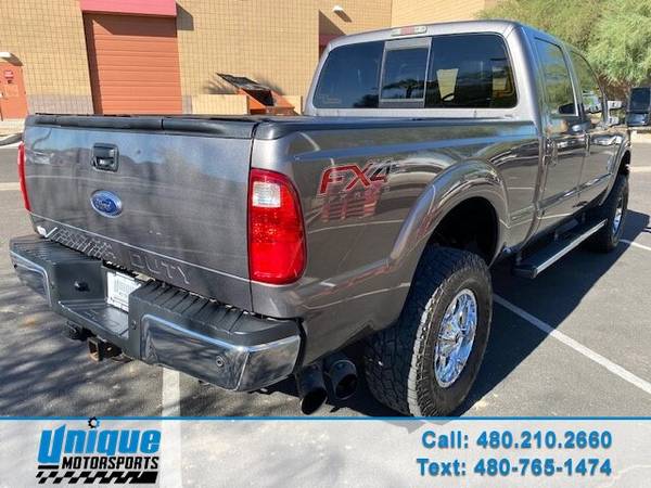 LEVELED 2012 FORD F-250 CREW CAB LARIAT 4X4 FX4 OFFROAD SHORTBED 6.7... for sale in Tempe, AZ – photo 6