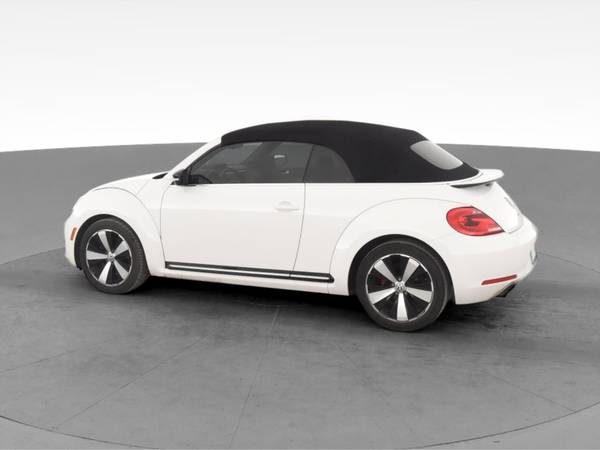 2013 VW Volkswagen Beetle Turbo Convertible 2D Convertible White - -... for sale in Scranton, PA – photo 6