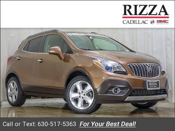 2016 Buick Encore Leather suv Rosewood Metallic for sale in Tinley Park, IL