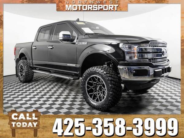 Lifted 2018 *Ford F-150* Lariat 4x4 for sale in Lynnwood, WA