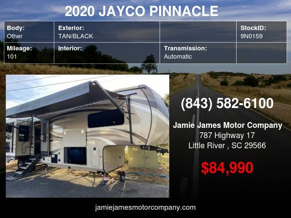 2020 JAYCO PINNACLE 4113 SEISMIC - cars & trucks - by dealer -... for sale in Little River, SC – photo 24