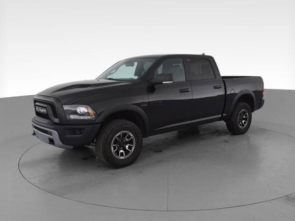 2016 Ram 1500 Crew Cab Rebel Pickup 4D 5 1/2 ft pickup Black -... for sale in Washington, District Of Columbia – photo 3