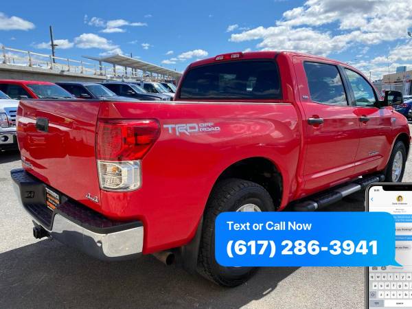2013 Toyota Tundra Grade 4x4 4dr CrewMax Cab Pickup SB (5 7L V8) for sale in Somerville, MA – photo 7