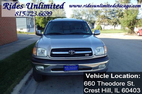 2002 Toyota Tundra SR5 V8 - cars & trucks - by dealer - vehicle... for sale in Crest Hill, IL – photo 4