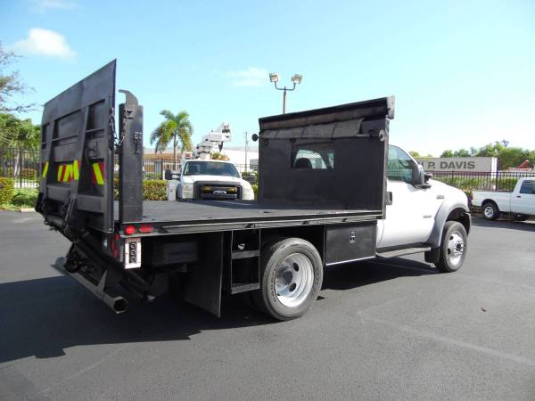 Ford F450 STAKE TRUCK FLATBED Utility Truck Flat Bed Truck w/LIFT... for sale in West Palm Beach, FL – photo 8