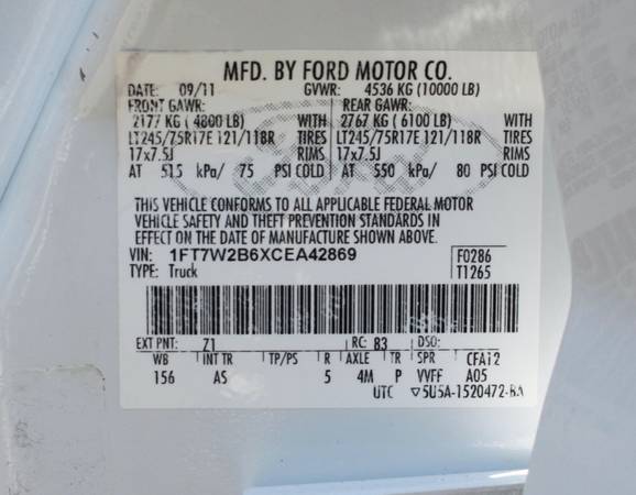 2012 Ford Super Duty F-250/54Km 4WD Crew Cab XL/54K m - cars & for sale in Honolulu, HI – photo 23