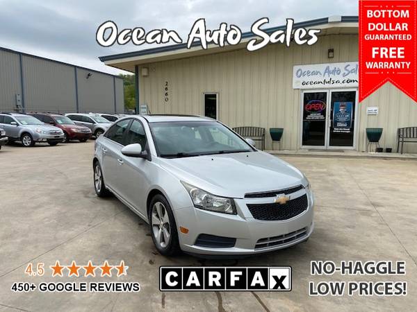 2011 Chevrolet Cruze 2LT FREE WARRANTY! FREE CARFAX - cars & for sale in Catoosa, AR