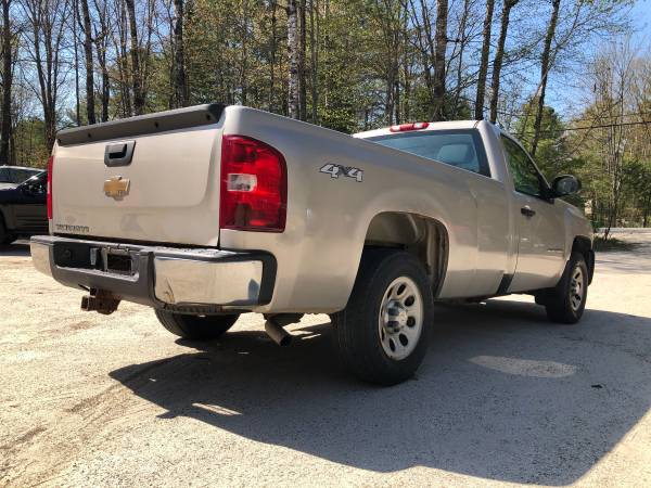 2007 Chevy Silverado Regular Cab, Full 8Ft Long Bed, V8 4x4, Solid!!... for sale in New Gloucester, ME – photo 5