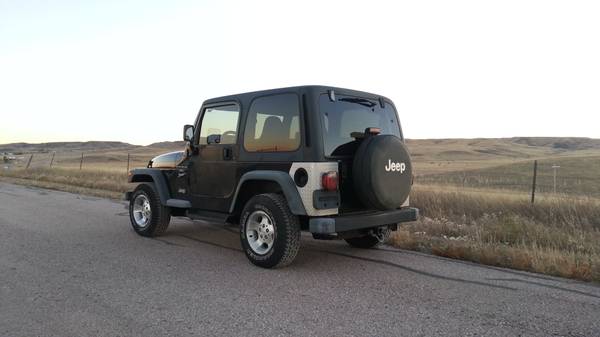 1999 Jeep Wrangler Sport 4.0, Manual Transmission - cars & trucks -... for sale in Rapid City, SD – photo 3
