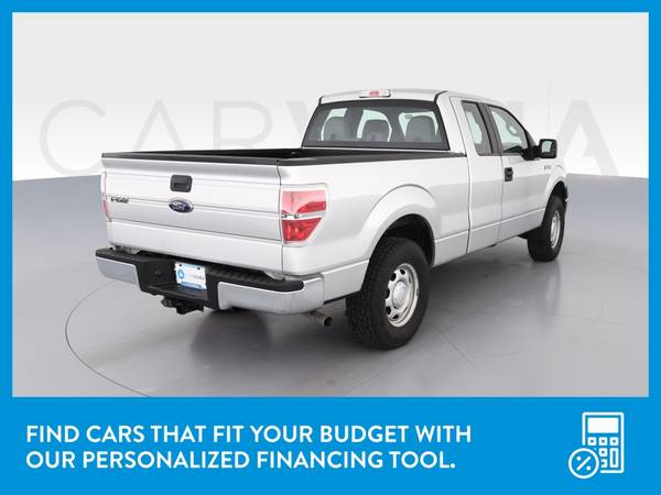 2013 Ford F150 Super Cab XL Pickup 4D 6 1/2 ft pickup Silver for sale in Roanoke, VA – photo 8