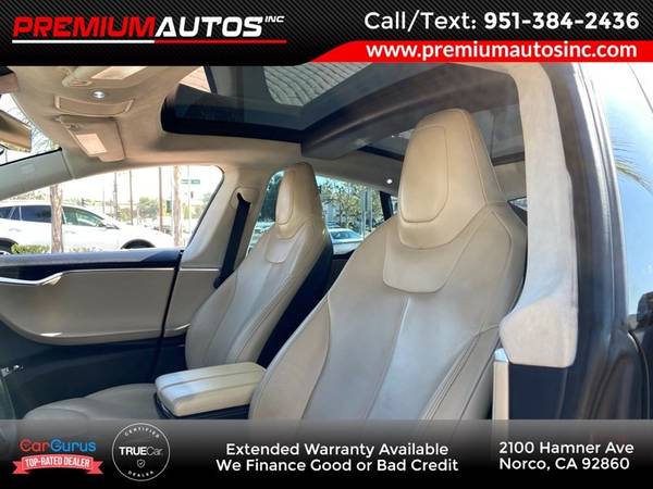 2014 Tesla Model S Electric 85 - ALL GLASS PANORAMIC ROOF Hatchback... for sale in Norco, CA – photo 16