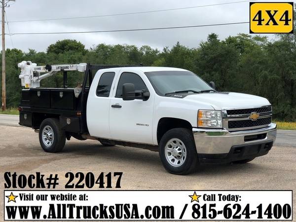 FLATBED WORK TRUCK / Gas + Diesel / 4X4 or 2WD Ford Chevy Dodge GMC for sale in Little Rock, AR – photo 21