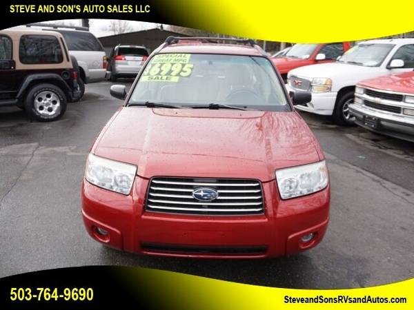 2007 Subaru Forester 2 5 X AWD 4dr Wagon (2 5L F4 4A) - cars & for sale in Happy valley, OR – photo 4