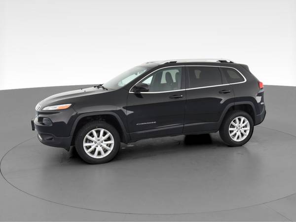2014 Jeep Cherokee Limited Sport Utility 4D suv Black - FINANCE... for sale in Louisville, KY – photo 4