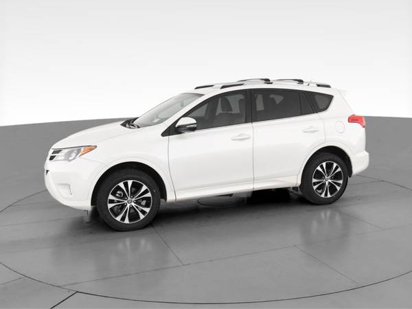 2015 Toyota RAV4 Limited Sport Utility 4D suv White - FINANCE ONLINE... for sale in Riverdale, IL – photo 4