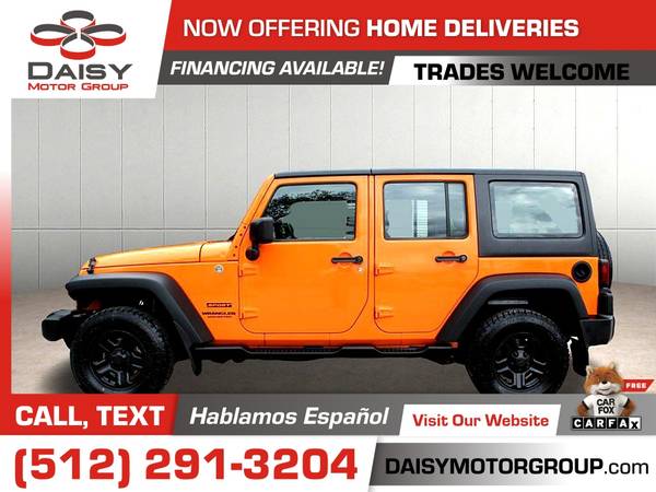 2012 Jeep Wrangler Unlimited 4WDSport 4 WDSport 4-WDSport RHD for for sale in Round Rock, TX – photo 8