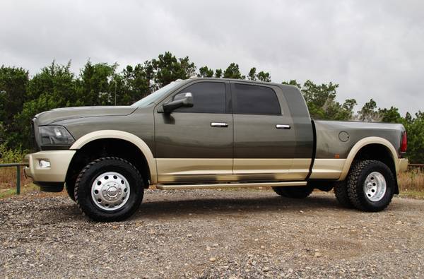 2012 RAM 3500 LONGHORN MEGA DUALLY*LEATHER*TURBO*SUNROOF*ALCOA'S for sale in Liberty Hill, TX – photo 2