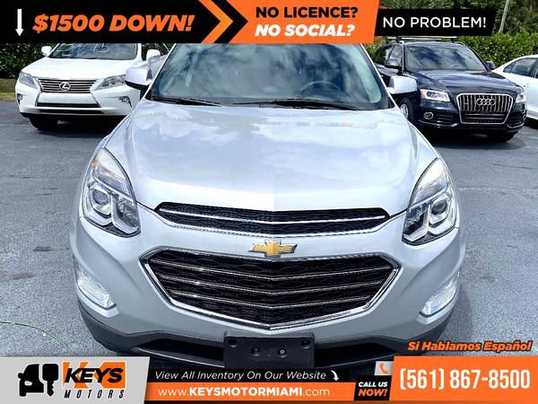 287/mo - 2016 Chevrolet Equinox LT - - by dealer for sale in West Palm Beach, FL – photo 3