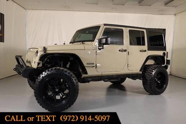2018 Jeep Wrangler JK Unlimited Sport - RAM, FORD, CHEVY, DIESEL,... for sale in Addison, TX – photo 15