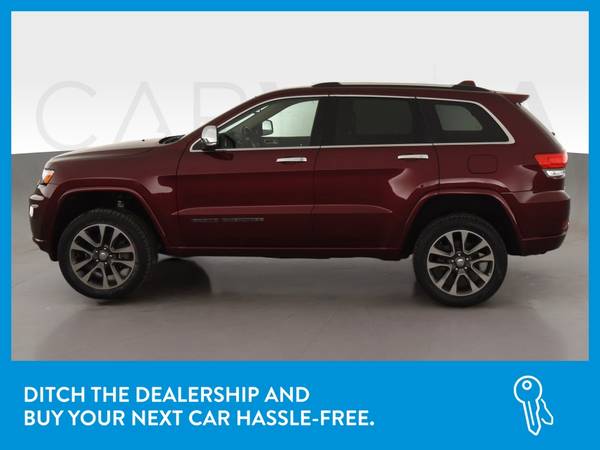 2017 Jeep Grand Cherokee Overland Sport Utility 4D suv Burgundy for sale in Charlotte, NC – photo 4
