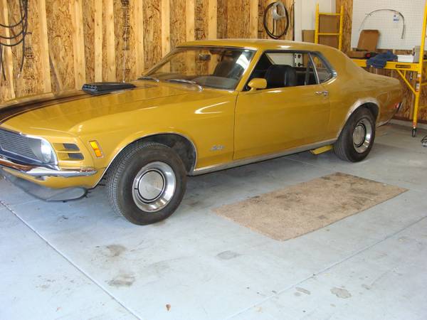 70 Mustang Coupe 351C 4V Shaker 4 Speed Car Rolling Chassis - cars for sale in Glendale, AZ – photo 2