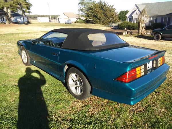 1992 Chevy Camaro RS Convertible V6 Automatic 25th Anniversary for sale in Greer, NC – photo 4